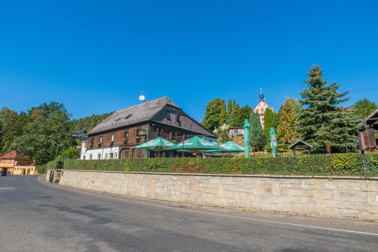 Jetřichovice Penzion Drevak酒店 外观 照片