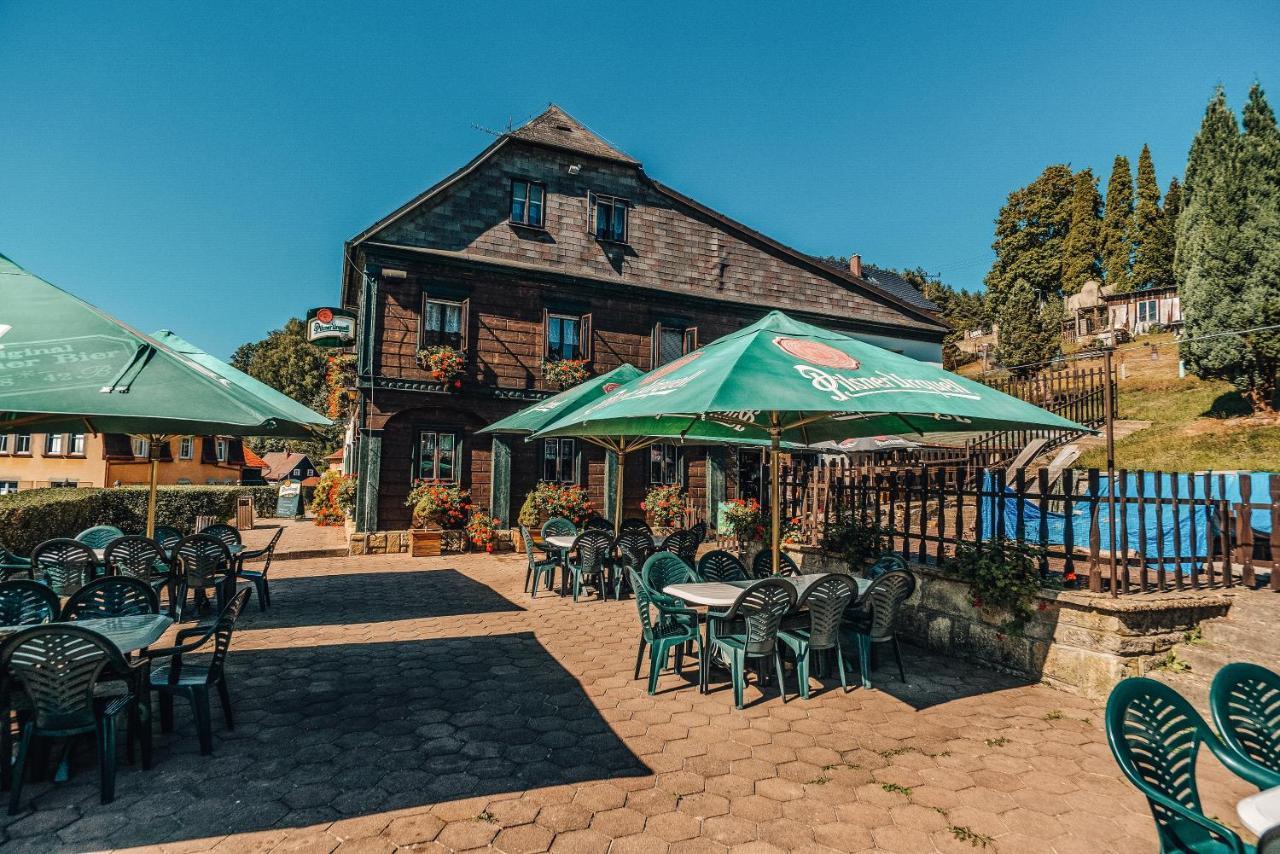 Jetřichovice Penzion Drevak酒店 外观 照片